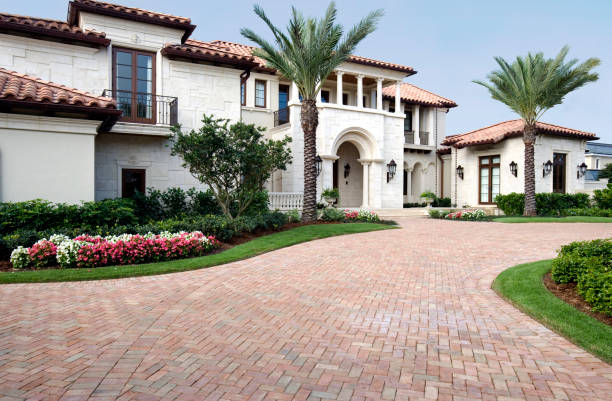 Permeable Paver Driveway in Oronoque, CT